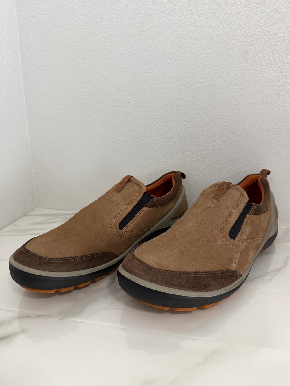Ecco Biom Grip Creek slip on sneakers brown size 46 Men’s